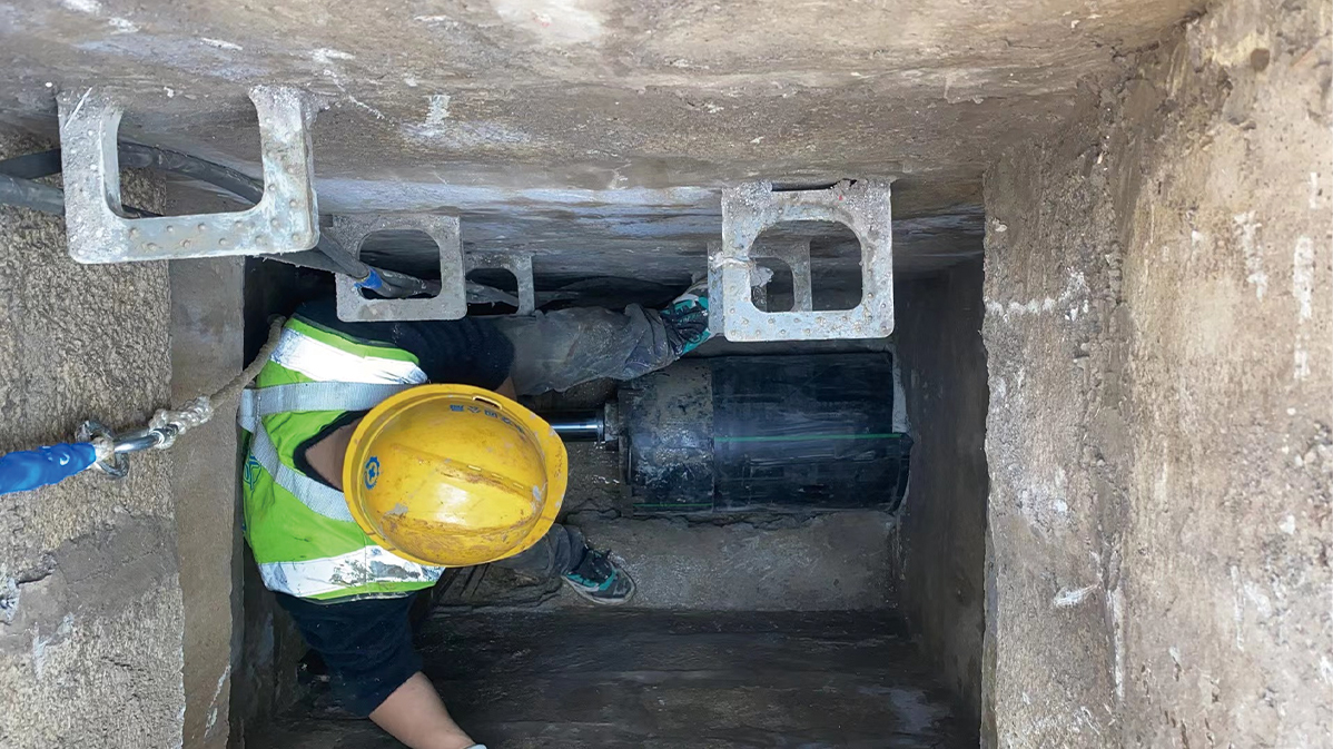 泌阳HDPE短管内衬法